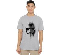 Star Wars Trooper Mask Unisex T Shirt, Athletic Heather, Large