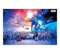 Pyramid International Póster Star Wars — diseño de universo, 61 x 91,5 cm, producto oficial