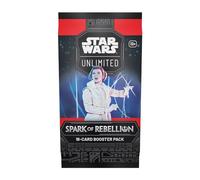 Star Wars Unlimited Cartas Coleccionables Spark of Rebellion Booster Pack sobre de Ampliación, versión inglesa