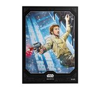 Star Wars Unlimited Cassian Andor Art Sleeves -Pack de 60 Fundas Ilustradas con Diseño Oficial y 2 Fundas Transparentes, Optimizado para Star Was Unlimited y Otros LCGs y TCGs