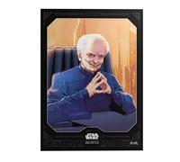 Star Wars Unlimited Chancellor Palpatine Art Sleeves - Pack de 60 Fundas Ilustradas con Diseño Oficial y 2 Fundas Transparentes, Optimizado para Star Was Unlimited y Otros LCGs y TCGs