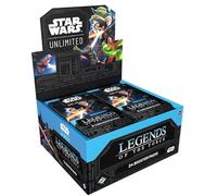 Star Wars Unlimited - Legends of The Force Display (EN) - 24 Boosters + Heartforcards®