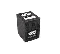 Gamegenic, Star Wars: Unlimited Soft Crate - Patrón ilimitado - Capacidad para 60 tarjetas de doble capa, incluye caja de tokens