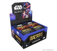 Fantasy Flight Games Star Wars: Unlimited TCG Shadows of The Galaxy Booster Display (Set of 24 Booster Packs) - Trading Card Game for Kids & Adults, Ages 12+, 2+ Players, 20 Min Playtime, Made by