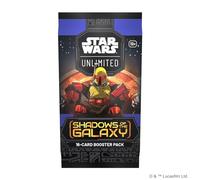 Fantasy Flight Games Star Wars: Unlimited Trading Card Game Shadows of The Galaxy Booster Pack - Fast-Paced Trading Card Game for Kids and Adults, Ages 12+, 2+ Players, 20 Minute Playtime, Made by
