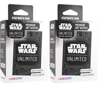 Star Wars Unlimited Unlimited Pattern Art Sleeves - Officially Licensed Pack of 60 Art Sleeves & 2 Clear Sleeves, Optimized Size for Star Wars Unlimited and Other TCG and LCG Games, Made by Gamegenic