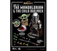 Star Wars Uova Aa Mandalorian & The Bambino Duo Pk Action Figura Beast Kingdom