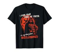 Star Wars Vader Dad Jokes Disturbing Camiseta