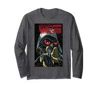 Star Wars Vaders Han Solo Castle Comic Cover Manga Larga, Unisex para Adultos, Jaspeado Oscuro, XXL