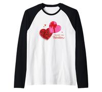 Star Wars Valentine's Day Chocolates I Chews You Valentine Camiseta Manga Raglan