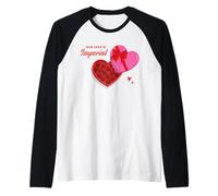 Star Wars Valentine's Day Chocolates Our Love is Imperial Camiseta Manga Raglan