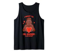 Star Wars Valentine's Day I Want to In-Vader Your Heart Camiseta sin Mangas