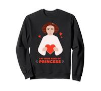 Star Wars Valentine's Day I'm Your Kind of Princess Leia Sudadera