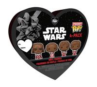 Funko Llavero Pocket Pop! Star Wars Valentines Box 4 Paquete – Darth Vader (Choc)