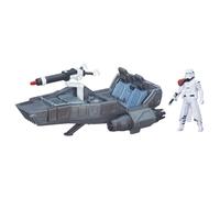 STAR WARS Vehículo SNOWSPEEDER Y Figura SNOWTROOPER Hasbro DISNEY Lucasfilm