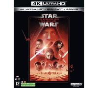 Star wars viil : les derniers jedi 4k Ultra-H (4K UHD Blu-ray) (Importación USA)