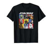 Star Wars Vintage Face Boxes Camiseta