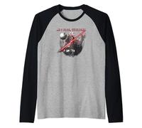 Star Wars Visions Vader Cosmic Poster Raglan Baseball Tee