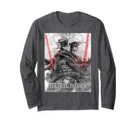 Star Wars Visions Volume 3 The Duel: Payback Official Poster Manga Larga, Unisex para Adultos, Jaspeado Oscuro, M