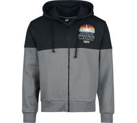 Star Wars X- Wing - 1977 Hombre Capucha con Cremallera Gris/Negro 65% algodón, 35% poliéster Regular