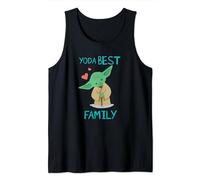 Star Wars Yoda Best Family Yoda Chibi Portrait Camiseta sin Mangas