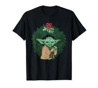 Star Wars Yoda Christmas Wreath Holiday Jedi Master Camiseta