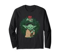 Star Wars Yoda Christmas Wreath Holiday Jedi Master Manga Larga