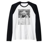 Star Wars Yoda Free Words of Wisdom Poster Camiseta Manga Raglan
