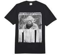 Star Wars Yoda Free Words of Wisdom Poster Comfort Colors Adult Heavyweight T-Shirt