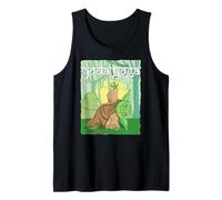 Star Wars Yoda Yoga Peaceful Stretching Session Poster Camiseta sin Mangas