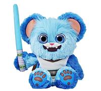Star Wars: Young Jedi Adventures Hasbro, Nubs Fuerza desordenada, Peluche Star Wars, Juguetes de Preescolar, Color Azul F7876