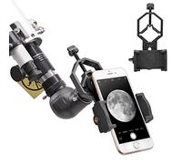 Starboosa Adaptador de telescopio para cámara, Soporte para Smartphone, Funciona con telescopio, microscopio, microscopio, monocular, Binocular, Compatible con iPhone, Samsung, HTC, LG y Smartphone