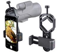 Starboosa - Adaptador de telescopio para smartphone (compatible con iPhone, Samsung, HTC, LG y smartphone)
