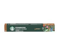 Starbucks 144263 Cápsulas de Café Expreso House Blend Lungo, Compatible con Nespresso - Intesidad de Sabor 8, 10 Capsulas