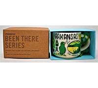 Starbucks Arkansas - Figura decorativa para taza, diseño de la serie Been There de Across The Globe