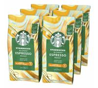 STARBUCKS Blonde Espresso Roast Café De Grano Entero De Tostado Suave, 200g (Paquete de 6)
