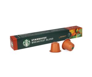 Starbucks | Breakfast Blend - 10 cápsulas Starbucks de Nespresso®