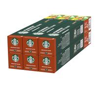 STARBUCKS Breakfast Blend de Nespresso, Cápsulas de Café de Tueste Medio 6 x 10 (60 Cápsulas)
