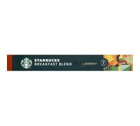 Starbucks Cápsulas Breakfast Blend de Nespresso x10