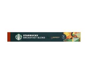 Starbucks Cápsulas Breakfast Blend de Nespresso x10