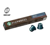 Starbucks Cápsulas de café STARBUCKS® para NESPRESSO® descafeinado espresso tostado 10 unidades