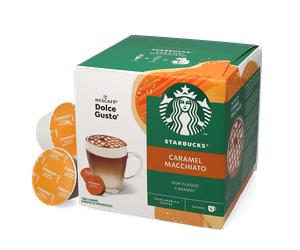 Starbucks | Caramel Macchiato - 12 cápsulas para Nescafé Dolce Gusto