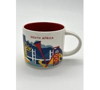 STARBUCKS City Mug You are here collection South Africa Taza de café de cerámica, 011085449