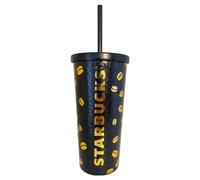 STARBUCKS Coffee Beans Edition Cold Cup Taza de acero inoxidable reutilizable
