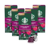 Starbucks de Nespresso, Caffè Verona (50 cápsulas individuales, compatibles con el sistema Nespresso Original Line)