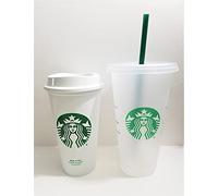 Starbucks Duo reutilizable: taza de 680 ml para bebidas frías y 473 ml para bebidas calientes