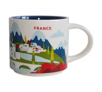 STARBUCKS Francia Mug YAH Usted está aquí Colección - 14 FL oz / 414 ml
