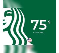 Starbucks Gift Card 75 USD Key - UNITED STATES