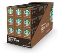 Starbucks - House Blend de tueste medio de Nespresso - 12 x 10 cápsulas
