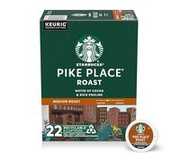 Starbucks K-Cup - Cápsulas de café, Pike Place Roast, 22 unidades